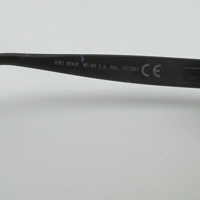 Maui Jim Japan KOKI BEACH MJ433-28T 56-16-130 Purple Sunglasses‎ Frame H12856 Maui Jim Japan KOKI BEACH MJ433-28T 56-16-130 Black/Purple  main image 4