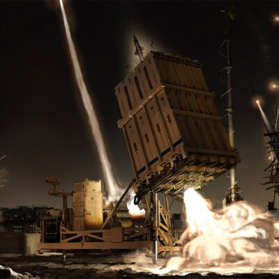 Maquette Lance Missile Iron Dome Magic Factory - Échelle 1:35 (Neuf Dans Sa Boîte)