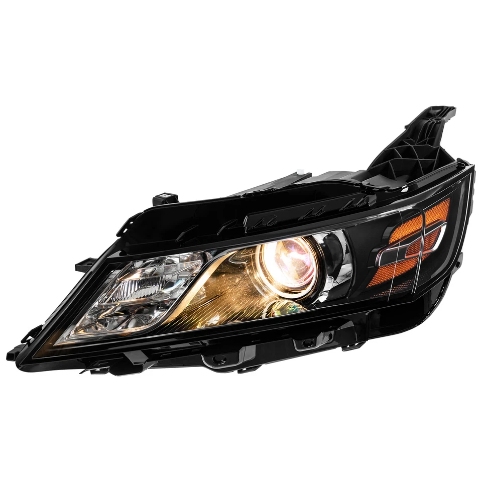 Pair Black Projector Headlights Assembly For 2014-2020 Chevy Impala Sedan 4-Door Foto 3 de 4