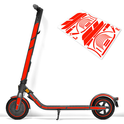 Aufkleber Set 47x34cm Bogen passt für Segway Ninebot E22D E25D E45D E-Scooter