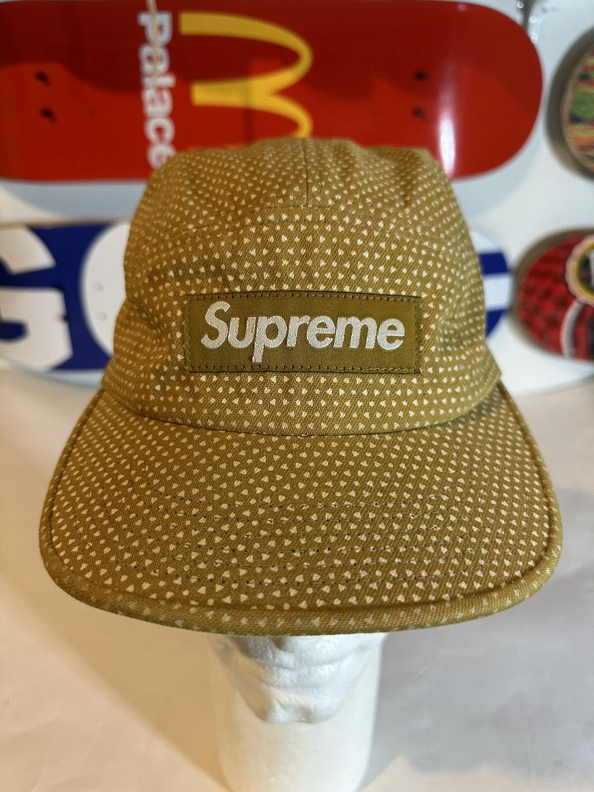 Supreme Cap   Box Logo 5 Panel Hat Vintage Made in USA