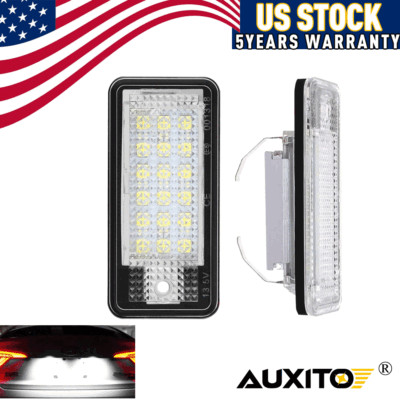 Error Free LED Number License Plate Light For Audi A3 8P1 A4 B6 B7 A6 C6 A8