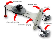 INTBUYING Simple Screen Printing Butterfly Frame Hinge Clamp DIY Supply