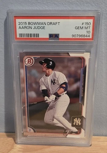 2015 Bowman Draft Aaron Judge ROOKIE #150 PSA 10 GEM MINT