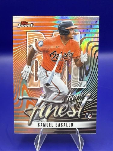 2026 Topps Finest Samuel Basallo Refractor (RAW)