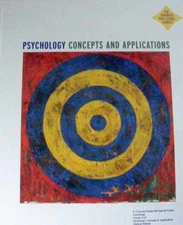 Psychology: Concepts and Applications - Hardcover, by Nevid Jeffrey S. - Good