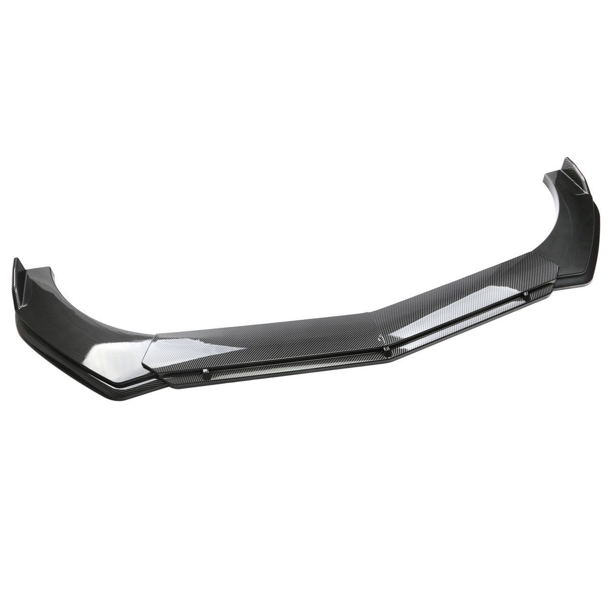 Front Bumper Lip Splitter Spoiler Carbon Fiber Style For Maserati Ghibli 14-2022