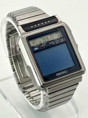 RARE Seiko TV Watch James Bond Octopussy Rare w/ Box Manual For