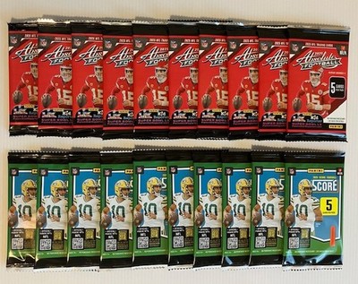 2025 ABSOLUTE SCORE FOOTBALL Sealed PACK LOT (20) KABOOM 