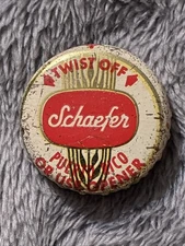 Vintage Schaefer Puerto Rico Beer Bottle Cap Used Plastic Lined Different 👀