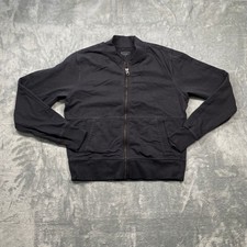 Athleta Womens Athleisure Black Jacket Full Z...