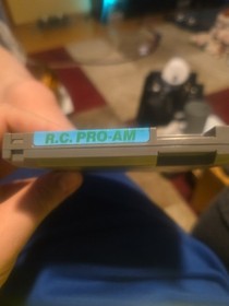 R.C. Solo cartucho de juego Pro-Am Nintendo (NES), probado y funciona