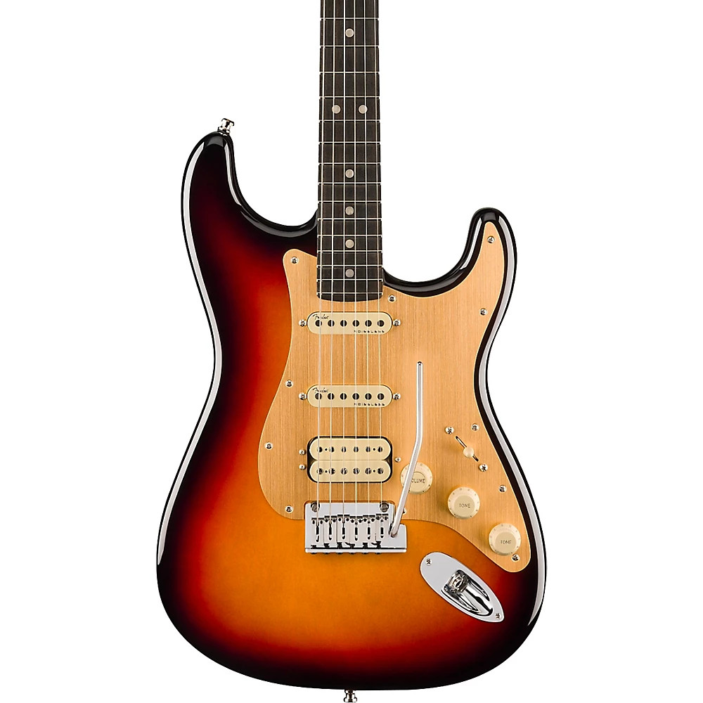 Fender American Ultra II Stratocaster HSS Ebony Fingerboard Guitar Ultraburst
