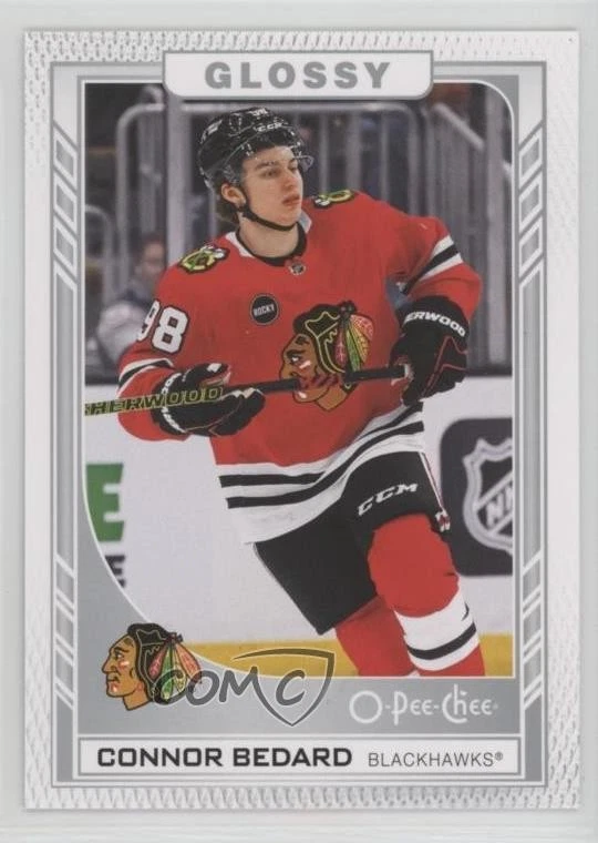 2023-24 Upper Deck Series 2 O-Pee-Chee Glossy Connor Bedard #R-47 Rookie RC