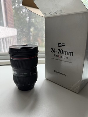 Canon EF 24-70mm f/2.8L II USM Auto Focus Zoom Lens, EF Mount, 82mm