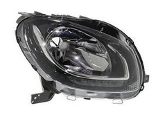 Faro proiettore destro h4 led per smart fortwo coupe-cabrio 2017 in poi