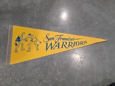 Vintage Pennant San Francisco Warriors Rare