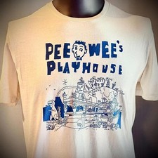 Peewee’s playhouse short sleeve white color shirt VK07625