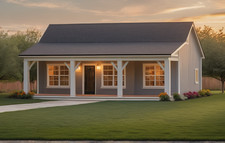 Custom tiny modern house plan : 2 bedroom & 2 bathroom with free CAD