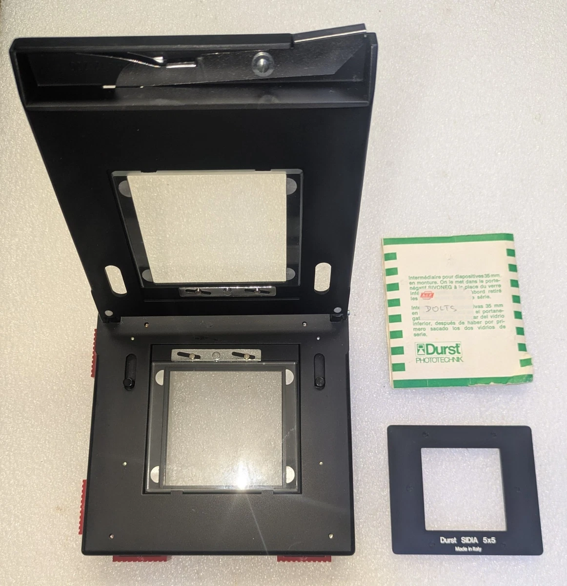 Passe-vues Négatif Durst Unineg Max 6x7cm Pour Agrandisseurs M670 AC707 M707 Modular 70