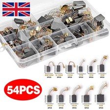 54PCS Electric Motor Carbon Brushes for Electric Hammer Drills, Angle Grinders E