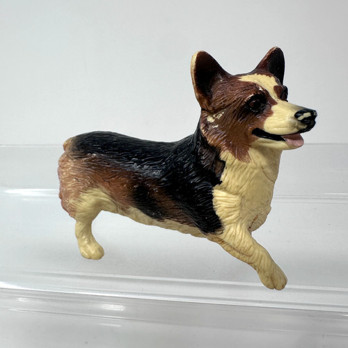 Breyer Reeves Traditional Welsh Corgi Companion Animal  Black Brown Dog 3" 1999