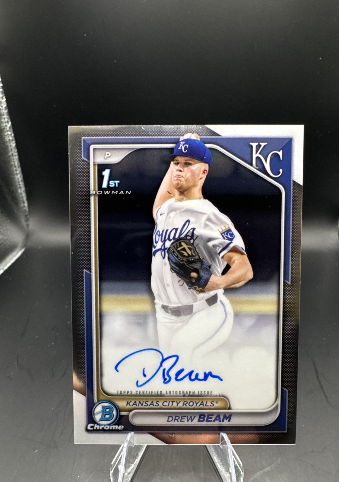 2024 Bowman Draft - Chrome Prospect Autographs Drew Beam #CPA-DB (AU, RC)