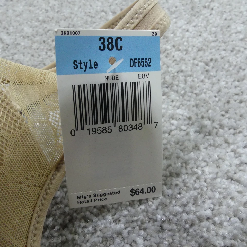 Modelador corporal Bali para mujer 38C beige encaje con aros 6552 Foto 4 de 4