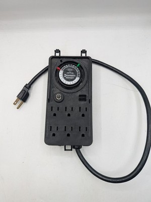 Intermatic HB1116R Heavy Duty Outdoor Timer 6 Receptacles