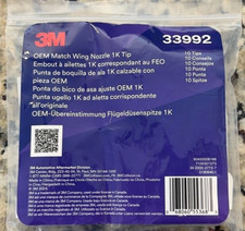 3M OEM Match Wing Nozzle Tip 33992, 1K, 10 No...