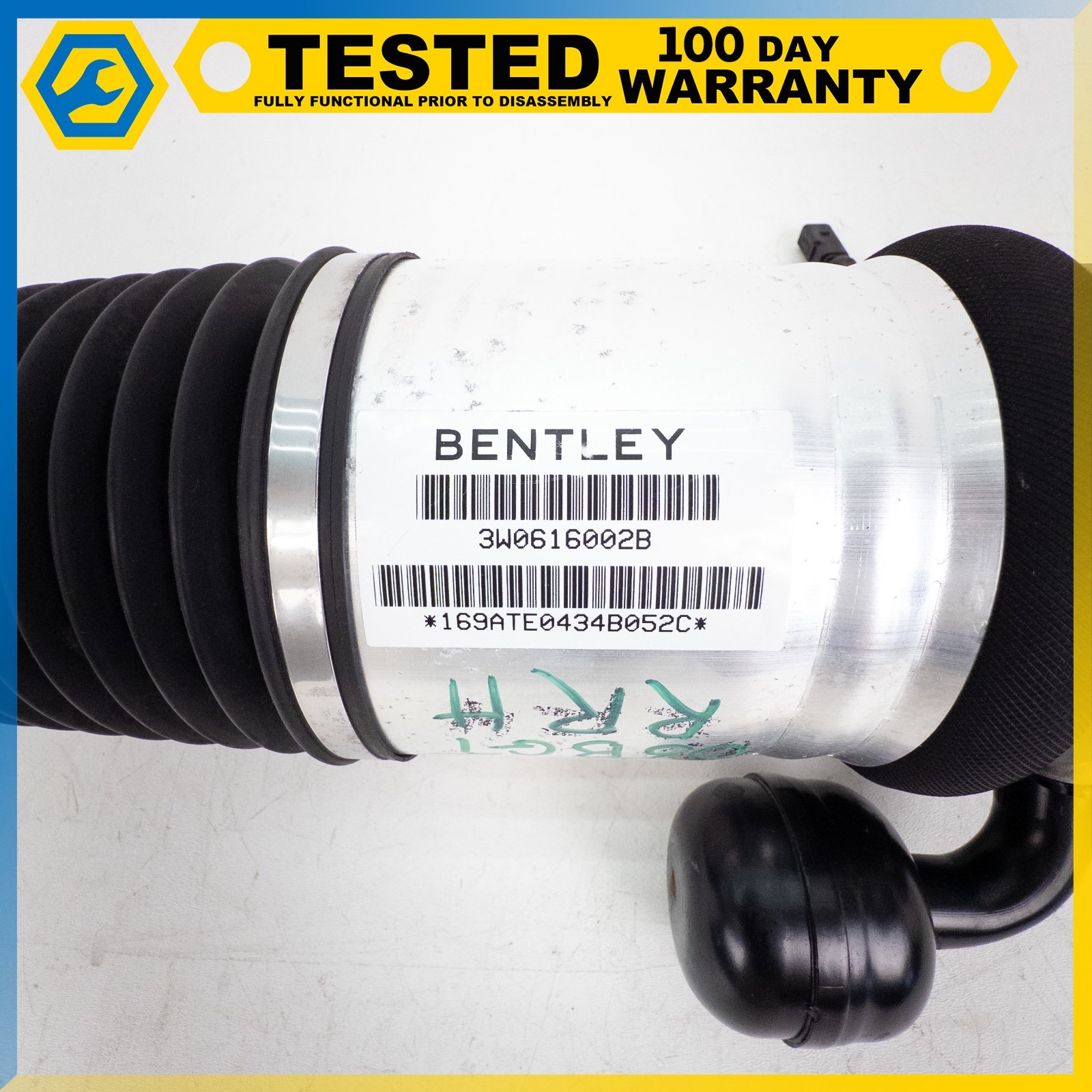 03-13 BENTLEY CONTINENTAL GT FLYING SPUR REAR RIGHT AIR RIDE SHOCK STRUT OEM