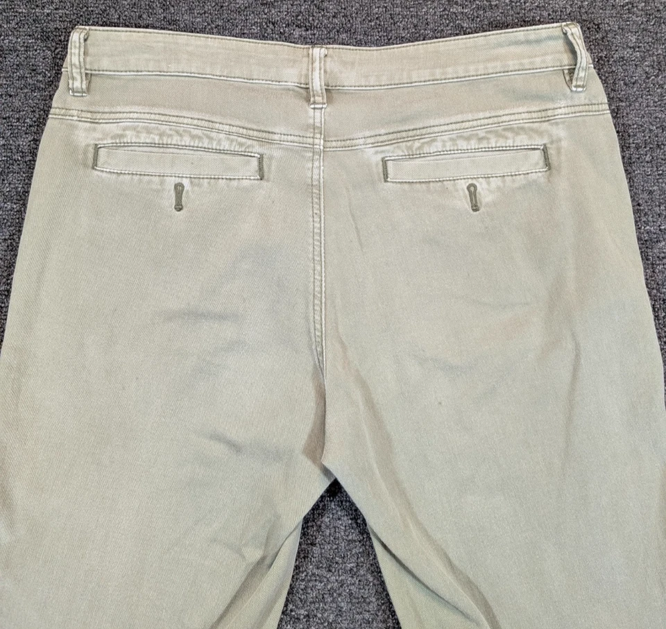 Pantalones para mujer prAna 8 (33x26) verde oliva senderismo aire libre Foto 3 de 4