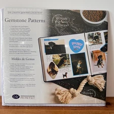 Creative Memories Custom Cutting System Gemstone Patterns Heart Diamond SEALED