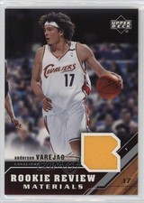 2005-06 Upper Deck Rookie Review Materials Anderson Varejao #RRM-AV 1n6x