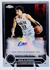 Topps Izan Almansa NBA G League Ignite 2023-24 Chrome Autograph Insert #AC-IA