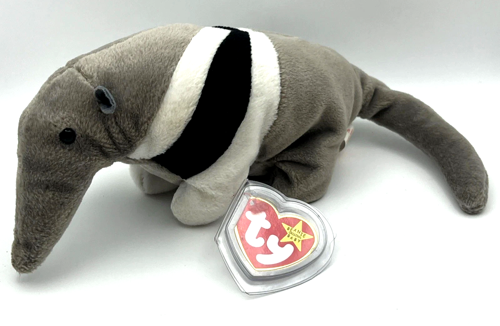 TY BEANIE BABY ANTS - ANTEATER - MINT CONDITION - RETIRED WITH TAGS