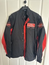 HRT Jacket Holden Racing Team HSV Official Vintage Bomber Jacket Size 2XL Black