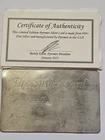 PYROMET The Silver Card 1 Troy Ounce .999 Fine Silver COA 🇺🇸 🌎 .