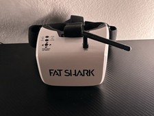 Fat Shark FPV VR Goggles Headset w/ Antenna, DVR,