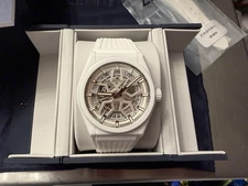 Zenith Defy Classic Skeleton White Ceramic 41mm Box & Papers 49.9002.670