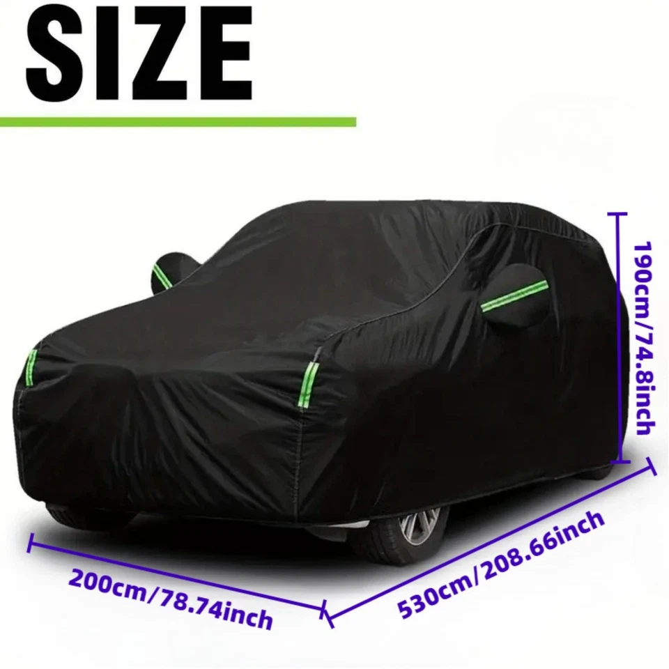 For Nissan Quest Full Car Cover Outdoor Dust Sun Snow All Weather Protection USA - Image 2 of 4