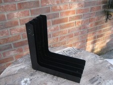 Schallplatten LP Ständer Winkelständer schwarz (2)