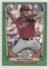 2014 Bowman Draft Chrome Green Refractor 65/150 Nick Howard #CDP15 2f9