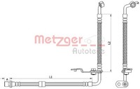 Bremsschlauch Metzger Autoteile 4110878 FüR Mazda GH Sport MZR Ghefp GH10F Ghefs