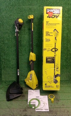 RYOBI 40V 15''inch Expand-It Cordless Battery String Trimmer - Tool Only, NEW OB