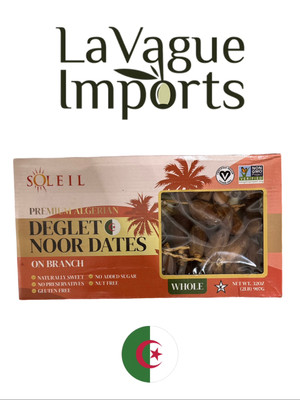2L Organic Deglect Nour Dates | Certified Organic | Non-Gemo | Vegan | Kosher