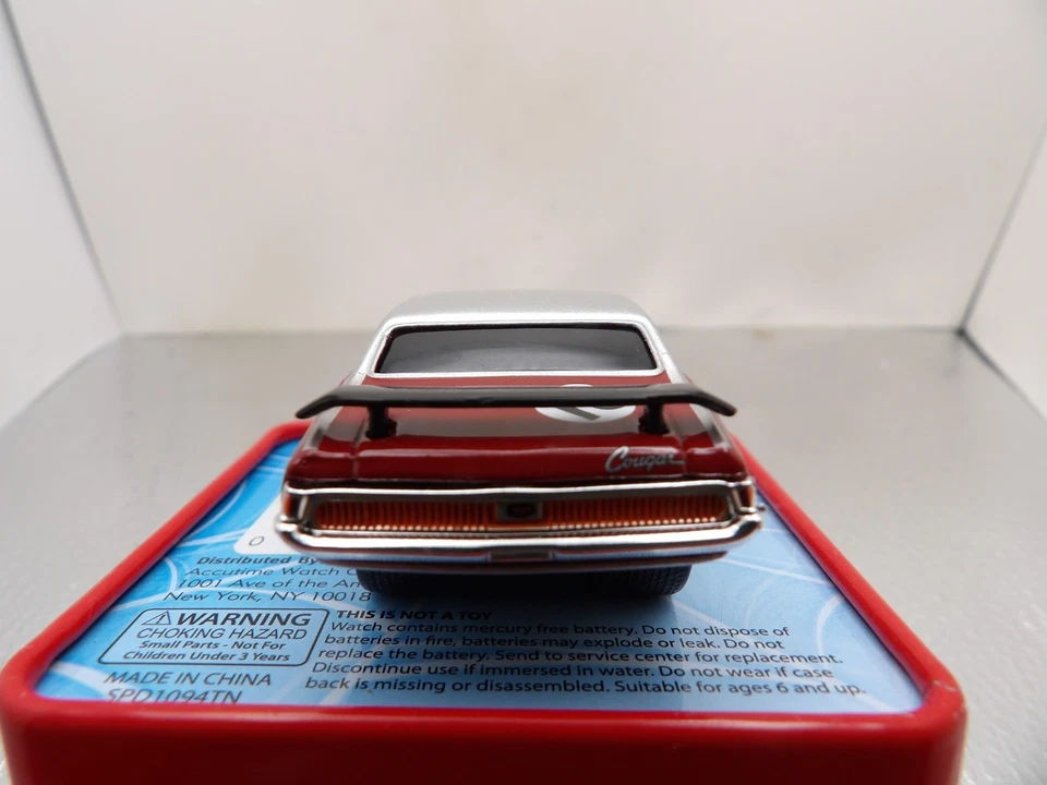 1969 MERCURY COUGAR           2007 THE ORIGINAL MUSCLE MACHINES   1:64 DIE-CAST - Image 4 of 4