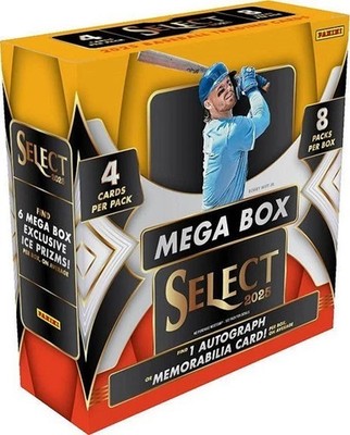 2025 Panini Select Baseball Factory Sealed Mega Box