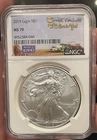 2019 MS70 NGC graded $1 American Silver Eagle