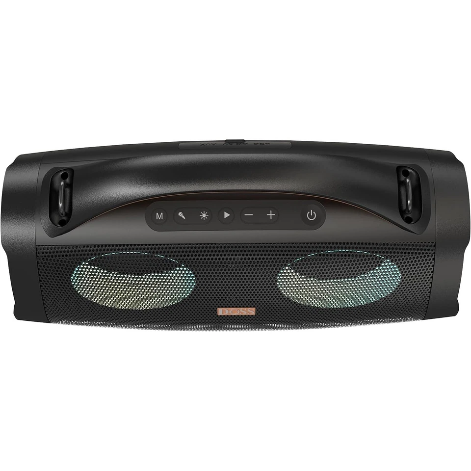 DOSS Extreme Boom+ 大声蓝牙扬声器 带 100W 立体声声音,超低音 — 第 3/4 张图片